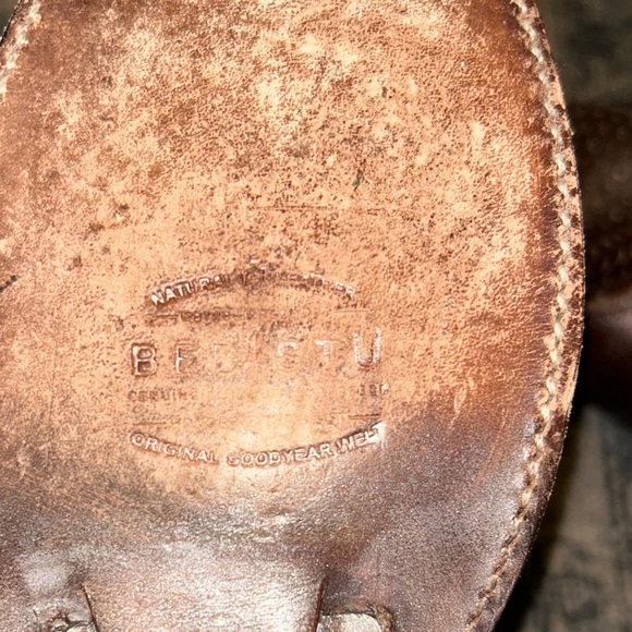 Bed Stu Brown Ankle leather Boots - Picture 8 of 8